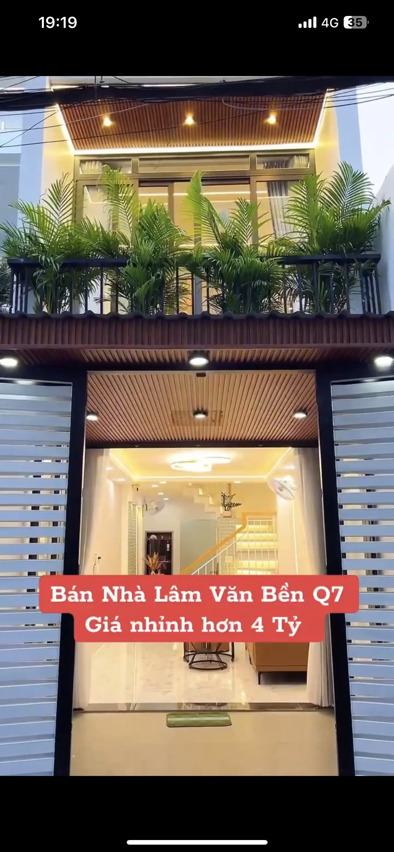 Nhà hẻm 62 Lâm Văn Bền Q7 . hẻm 3,5m DT 4x9m 2 Tầng , giá 4.9 tỷ cách mặt tiền 30m nhà đẹp