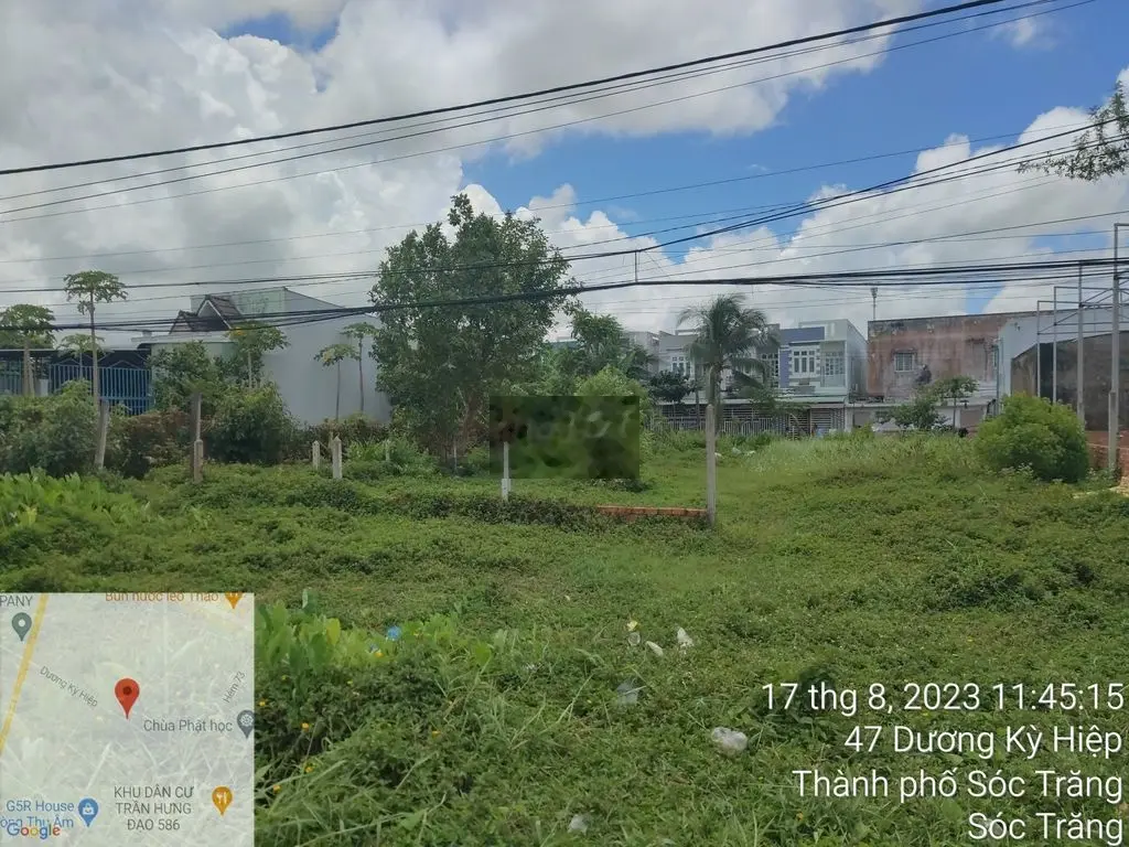 Bán đất hẻm 366 Nguyễn Văn Linh, P.2 Sóc Trăng, giá đầu tư hấp dẫn