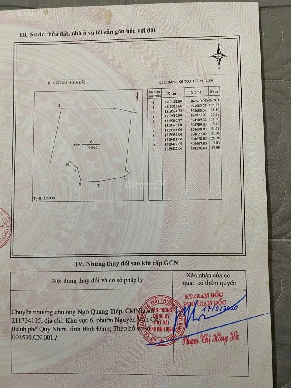 Đất vườn -xã phước mỹ tp quy nhơn giá rẻ