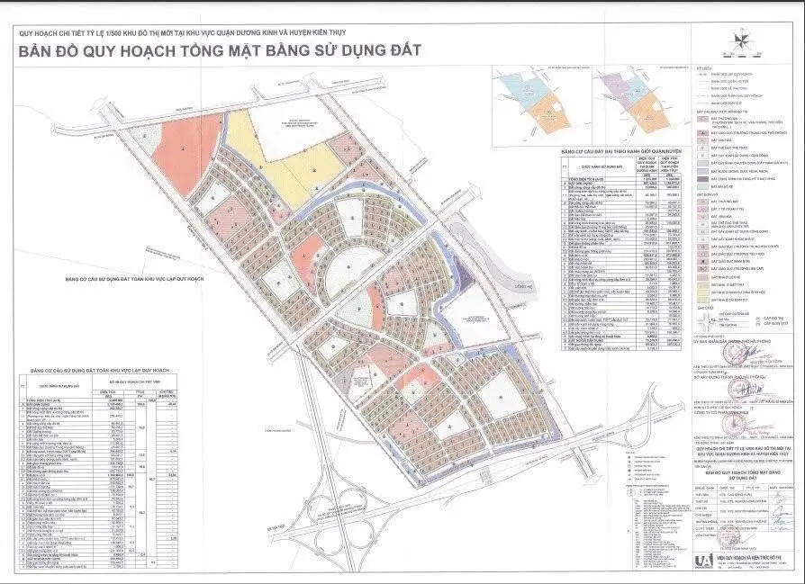 Bán lô góc mặt đường Sông He - Hoà Nghĩa - Dương Kinh - Hải Phòng diện tích 221m2, ngang 8.5m