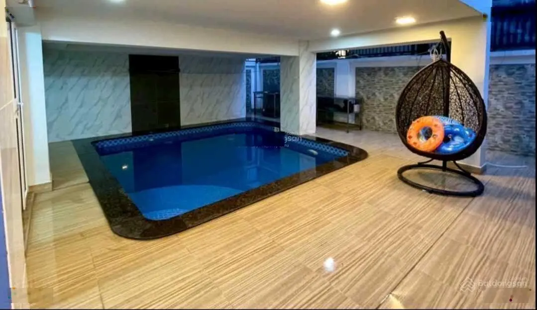 KĐT Phước Long A- Bán nhà Biệt Thự 4 tầng thiết kế hiện đại có bể bơi khu vực an ninh gồm 4pn7wc