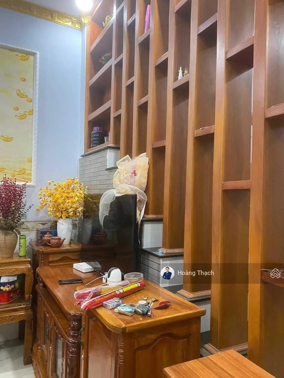 Nhà 1 trệt 1 lầu ngã tư Chiêu Liêu đường nhựa 10m vỉa hè, sân ô tô