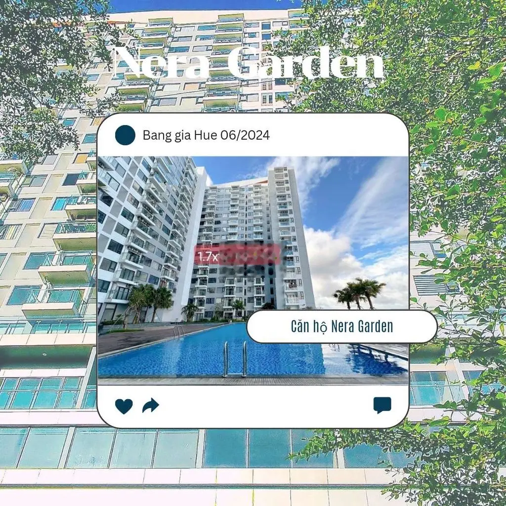 1.75ty sở hữu căn hộ Nera 62m full