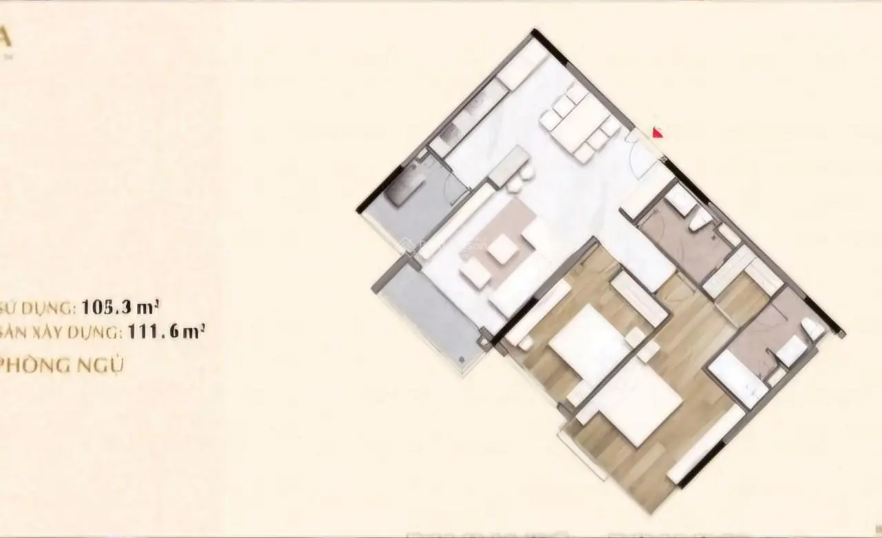 Bán căn hộ 2PN Sarica Sala giá 12.4 tỷ (Cam kết rẻ nhất dự án)