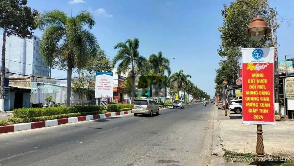 BÁN ĐẤT ĐẸP, 2 MẶT TIỀN ĐƯỜNG LỚN VÕ VĂN KIỆT- TRẦN PHÚ, TP BẠC LIÊU