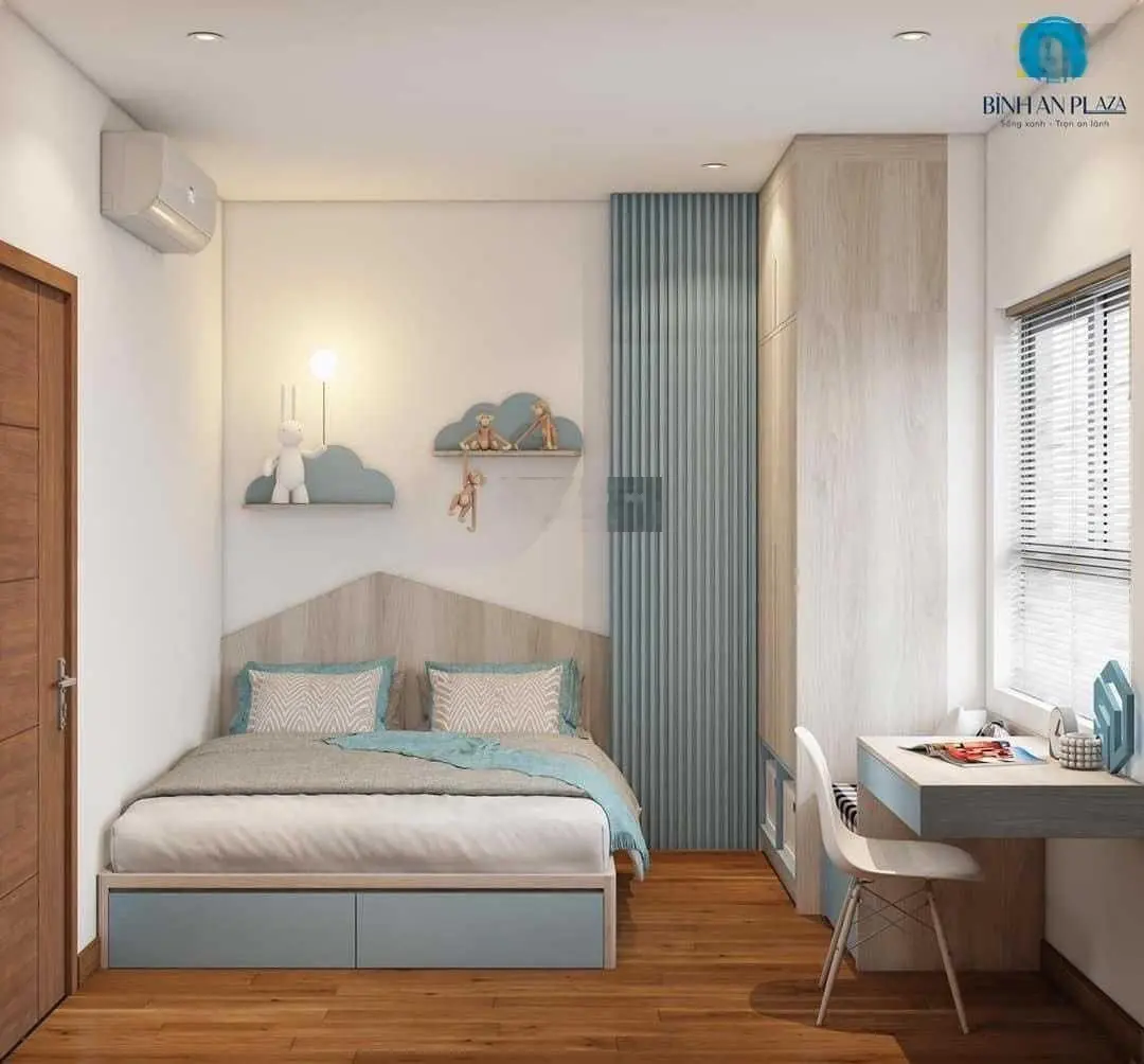 Bán căn góc 2pn hướng Đông Nam view chính diện bể bơi và công viên xanh chung cư Bình An Plaza