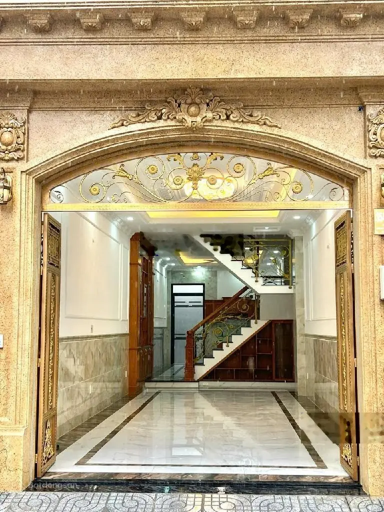 Bán nhà đường số 1, 80m2, 4x20m, 4 Tầng, 5PN, 5WC, đường ô tô 6m thông, nhà mới ful nội thất