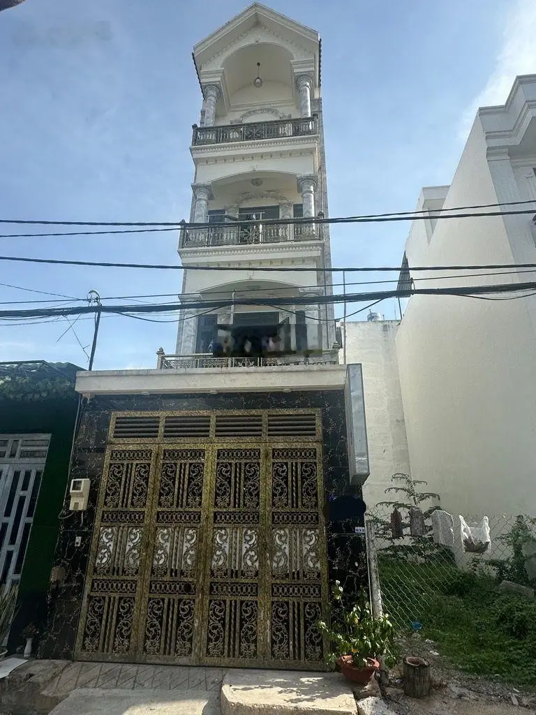 Bán Mặt tiền kinh doanh 4 tầng 68m2 đường Hà Chương, Trung Mỹ Tây, Quận 12.
