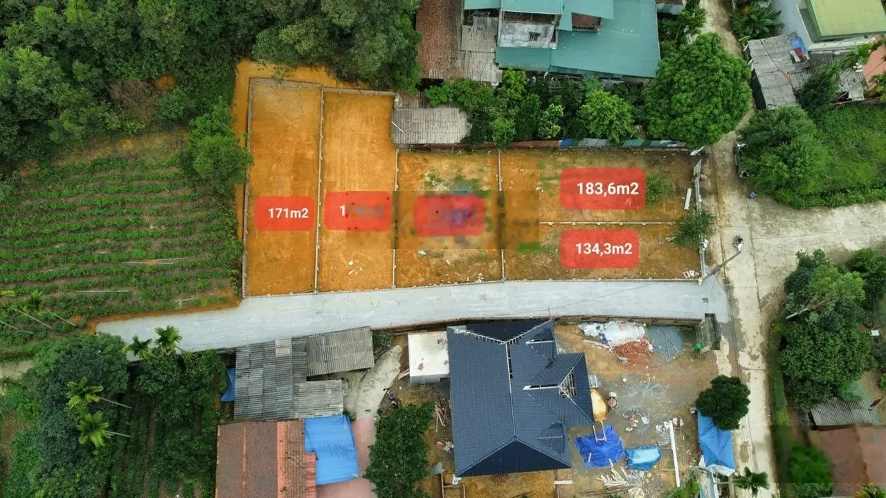 Bán lô góc 169m2 gần đường cao tốC Hòa Lạc, ga đường sắt Mê Tro số 5, trường ĐHQG giá 12,5 triệu/m2