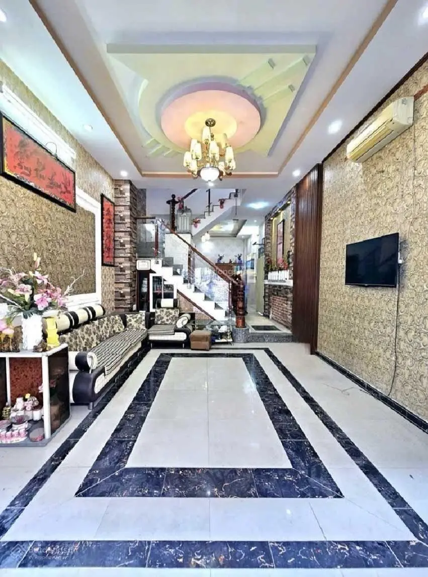 BÁN NHÀ MỚI, HUỲNH TẤN PHÁT, 60m2, HẺM XE HƠI, QUA PHÚ MỸ HƯNG 3 PHÚT, TẶNG FULL NỘI THẤT