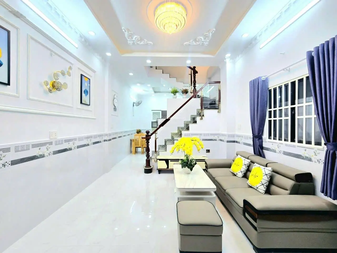 Bán nhà lô nhì - sổ hồng riêng - hẻm 2174 Huỳnh Tấn Phát - thị trấn - Nhà Bè
