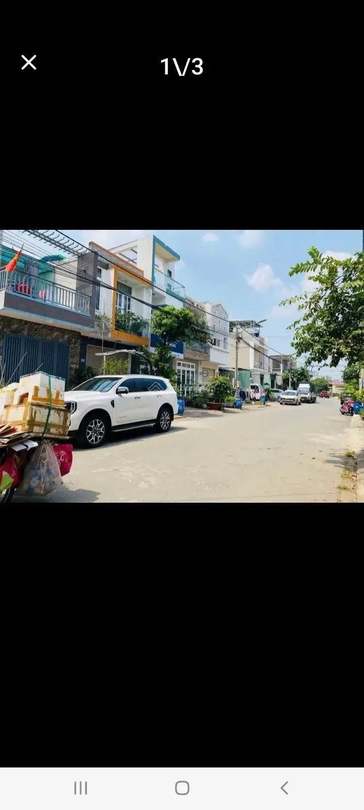 Bán căn nhà phố đẹp 3 phòng ngủ phường Đông Hòa . Nhà hoàn công chuẩn chỉnh . Giá bán 4.25 tỉ TL