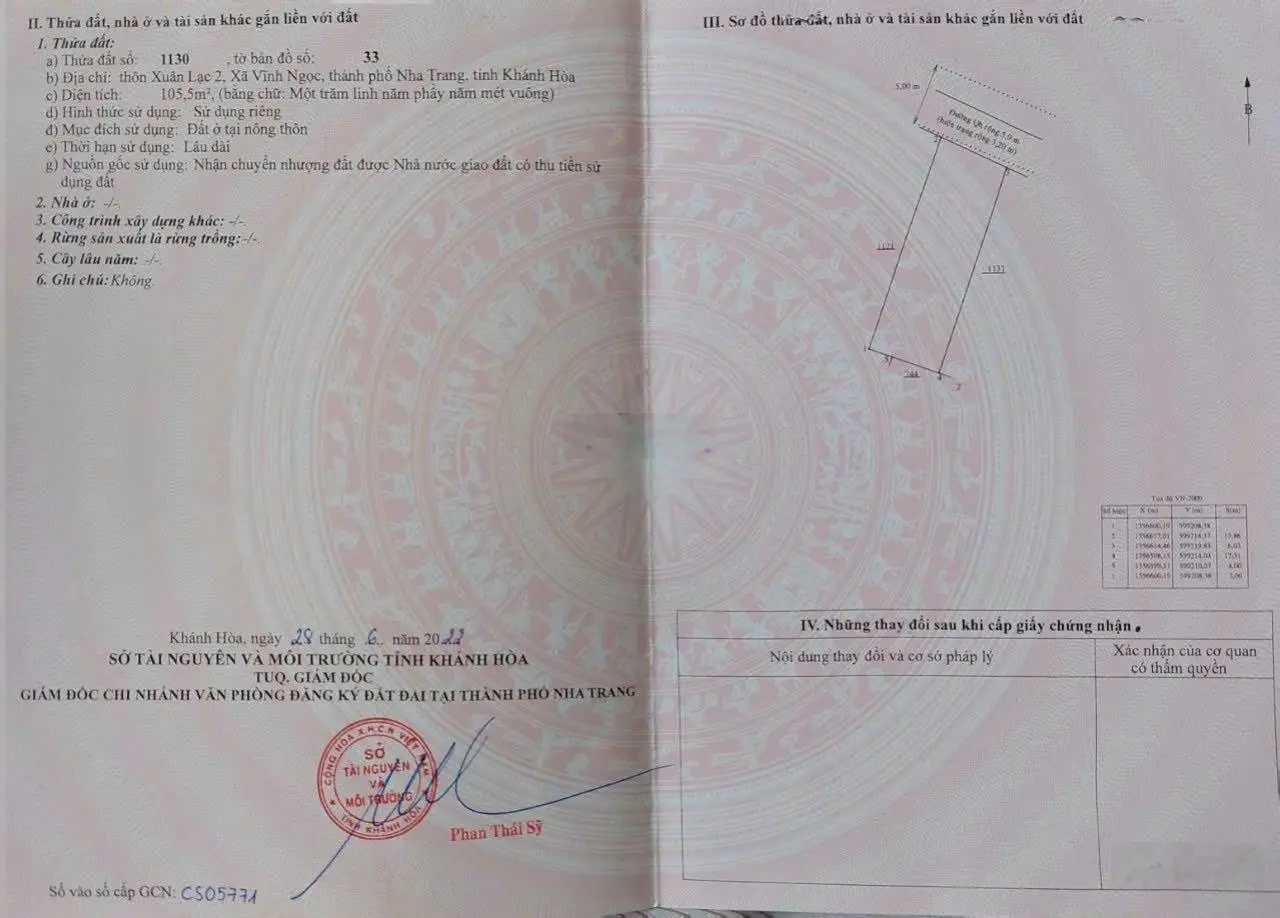Bán nhà mới 3 tầng tại Vĩnh Ngọc (cạnh khu đô thị Vĩnh Điềm Trung) Nha Trang