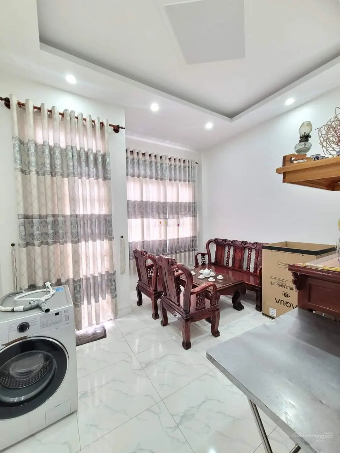 4,6tỷ TL, 150m2 (5x30), KDC chợ Vietsing, nhà MTKD 1trệt 2lầu + dãy trọ 5p phía sau