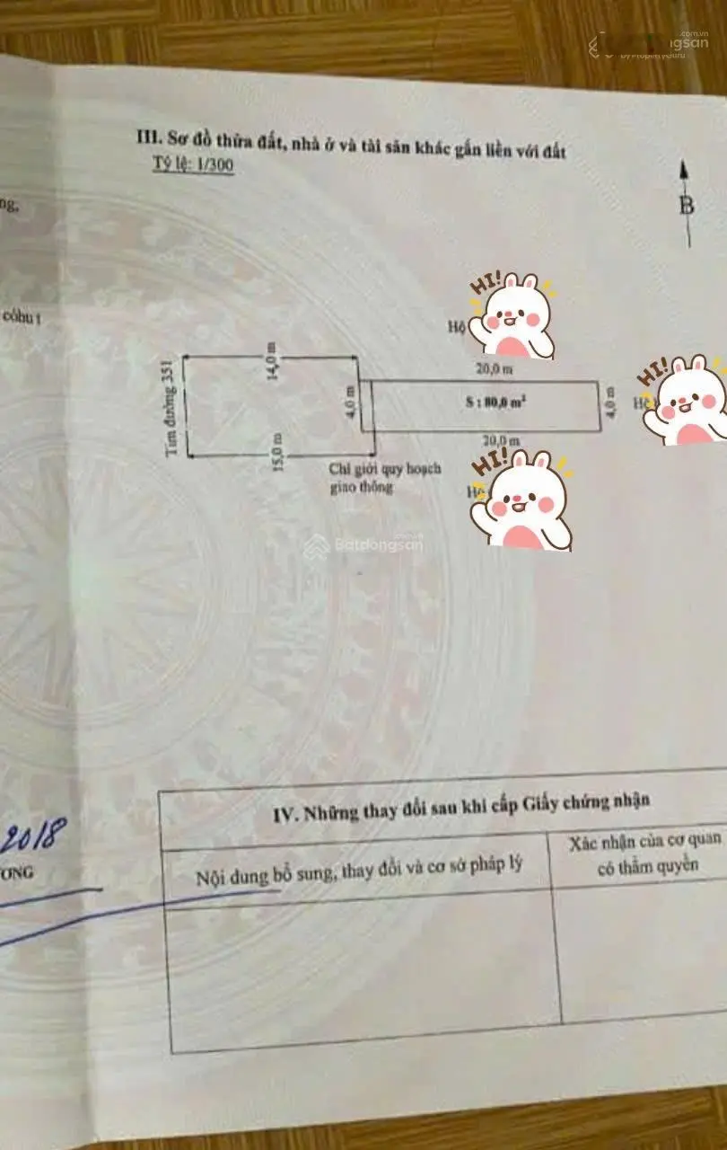 Nhà 3 tầng mặt đường 351 tổ 4 TT An Dương. LH: 0901 560 ***