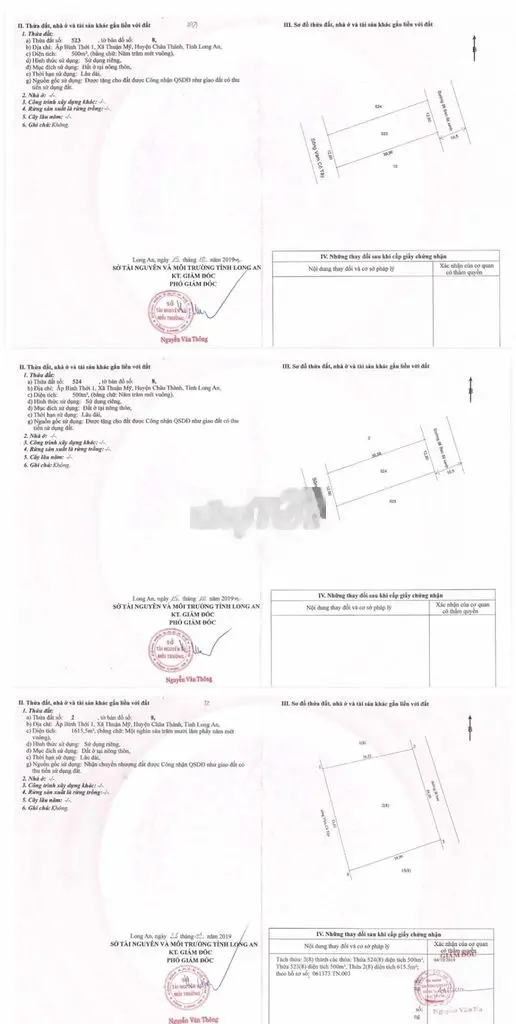 Chính chủ bán đất ở tại nông thôn view sông Vàm Cỏ Tây