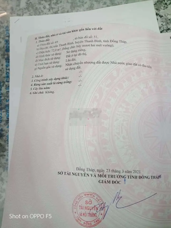 Bán nhà giá 2,5 ty mặt tiền đường đốc binh vàng