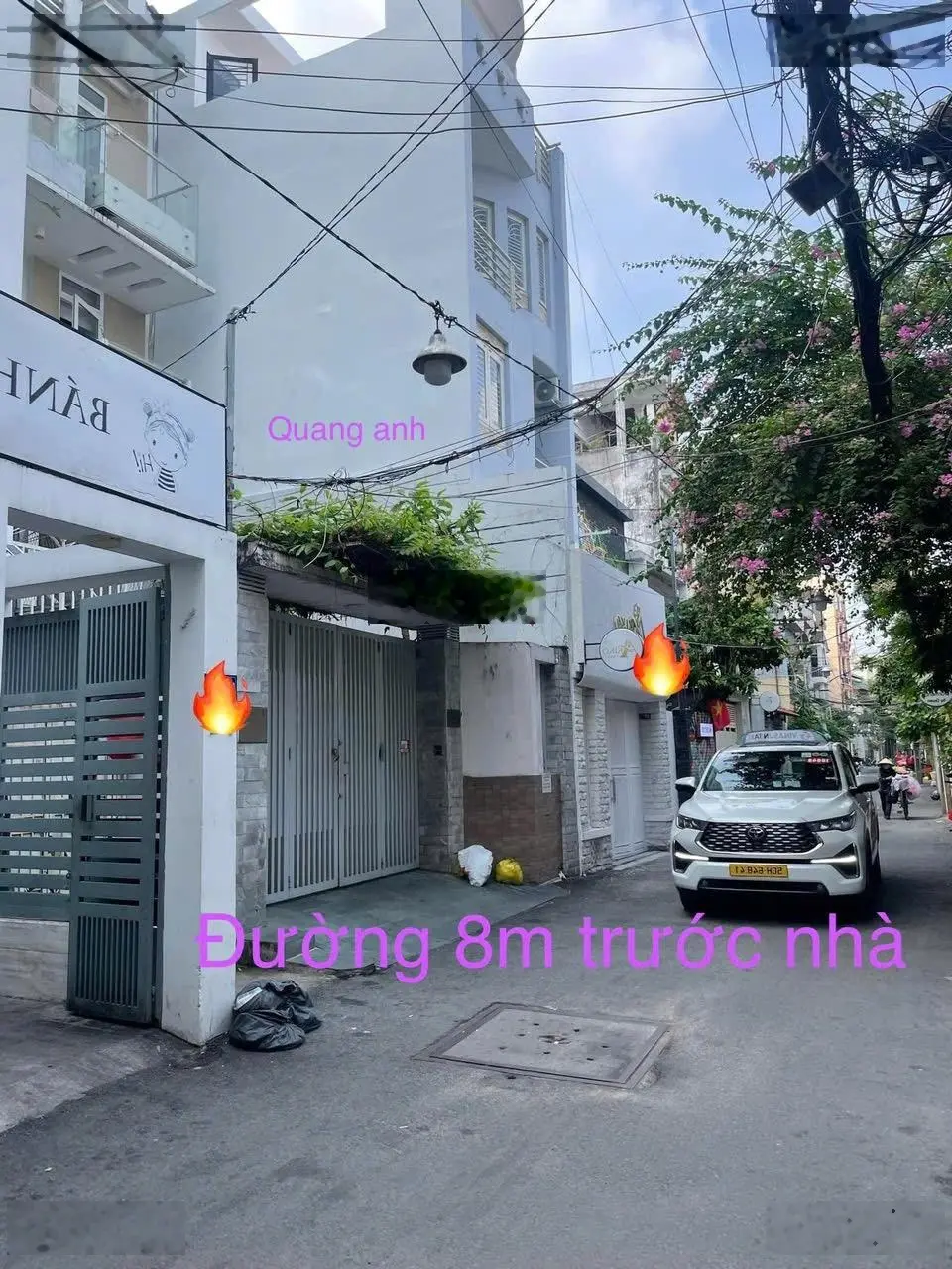 LÊ VĂN SỸ Q3 85m2 ngang 5.8mx17 Khu phân lô đồng bộ 8m Ô tô ngủ trong nhà thông 2đầu ra Trường sa