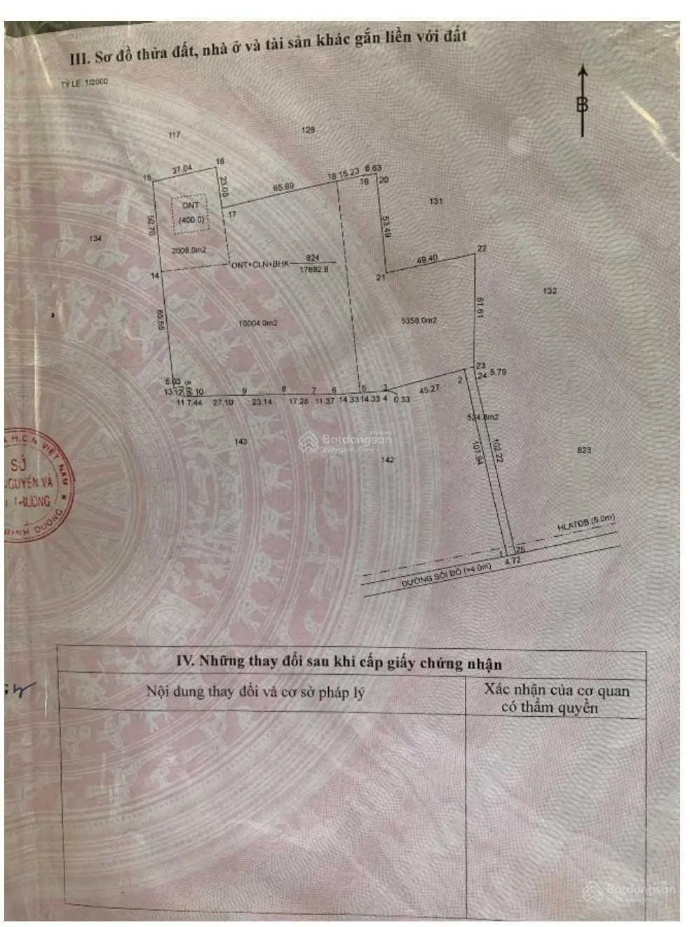 Cần bán 3,4 hecta đất đối diện UBND Long Nguyên, Bàu Bàng, Bình Dương, 36 tỷ, Mr Tương 0962866667