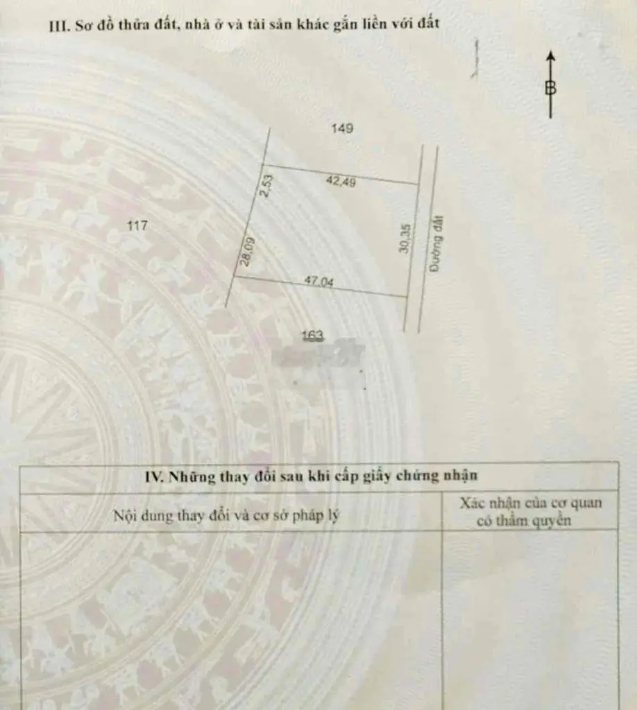 Chủ nợ Ngân Hàng, bán gấp lô đất: 30x45m, đường ôtô, giá 850tr.
