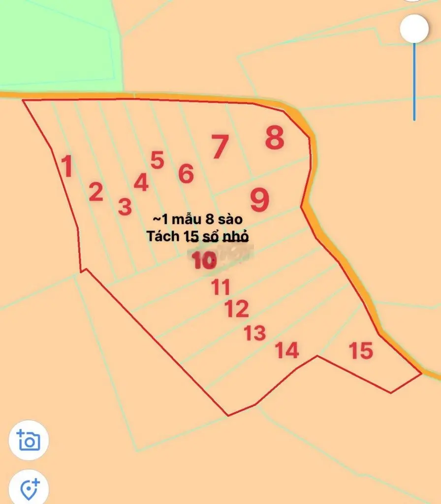 Ngộp bán 17,200m2 cho thuê 70tr/năm bán giá vay NH 8ty9 xã Ngọc Định