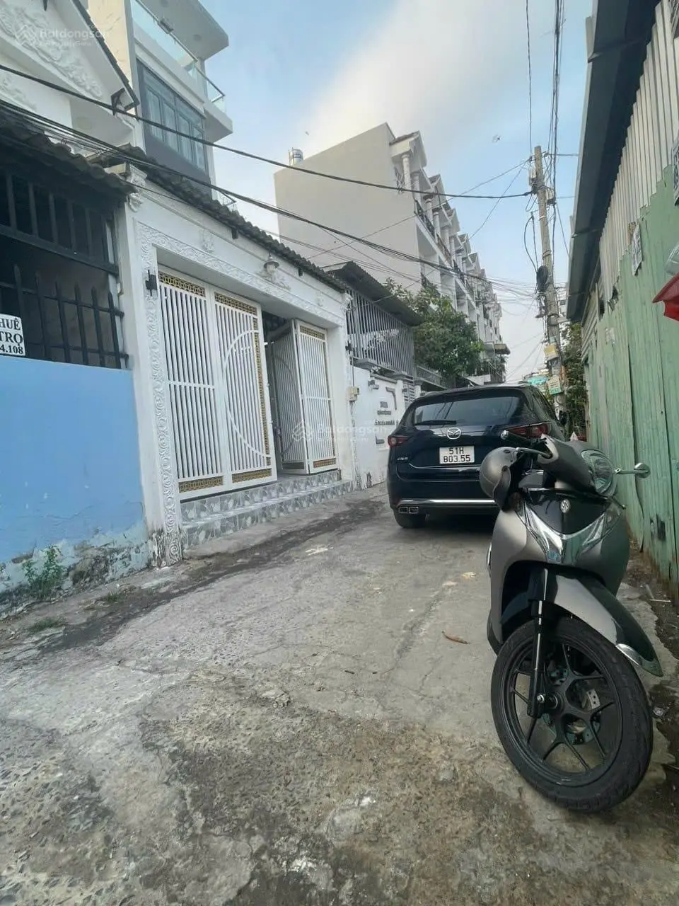 Về quê ở luôn bán nhà huỳnh tấn phát q7 52m2 3pn 1ty899 hẻm 4m