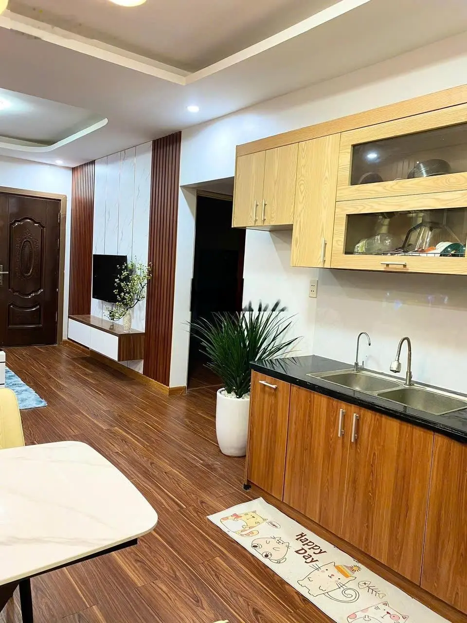 Hàng hiếm tại chung cư cát tường, 1,3 tỷ vnd, 57m2, 2 pn, 1 pt, đầy đủ nội thất