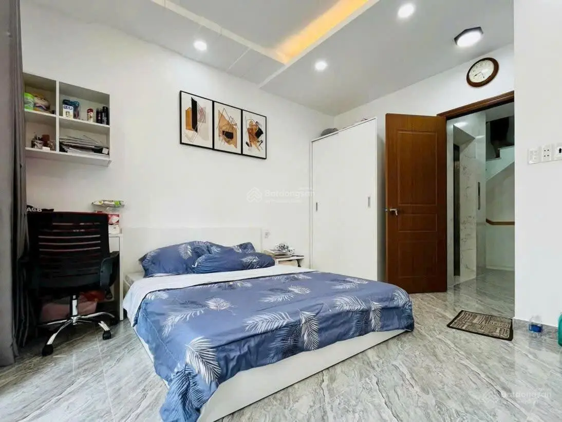 Nhà mới 4 tầng có thang máy - hẻm yên tĩnh, nở hậu đẹp - khu nội bộ an yên - 8,4 tỷ