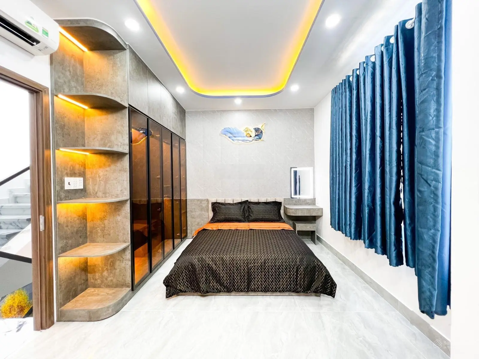 Bán nhà mới full nội thất CN 50,3m2 hoàn công đường xe hơi vào nhà gần quận 7