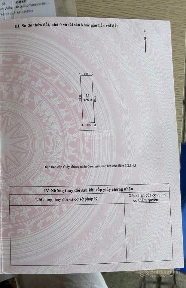 Bán 125m2 Nguyên Khê - Đông Anh, đường nhựa 6m đi 2p ra Võ Nguyên Giáp, giá 5x triệu. LH 0981 568 ***