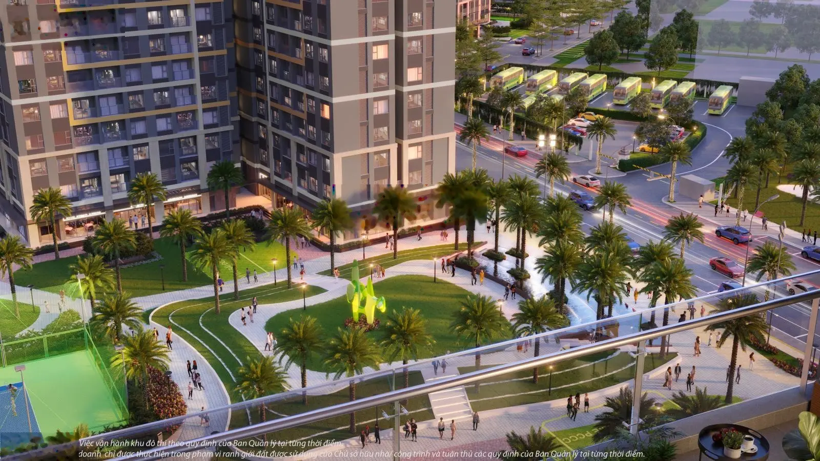 Bán căn hộ 3PN2WC Glory Heights view hồ bơi tầng trung. LH 0828 030 *** Thiện