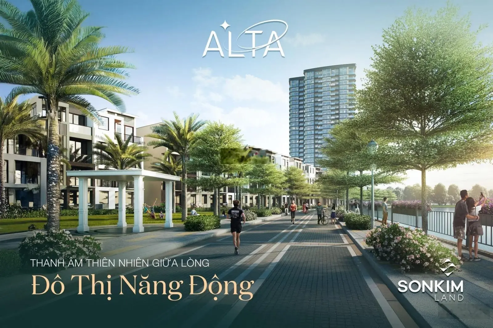 VILLAS HẠNG SANG của CĐT SƠN KIM LAND Alta Villas 1 trệt 3 lầu,chỉ có 79 căn; dt: 7x22m; giá 21ty