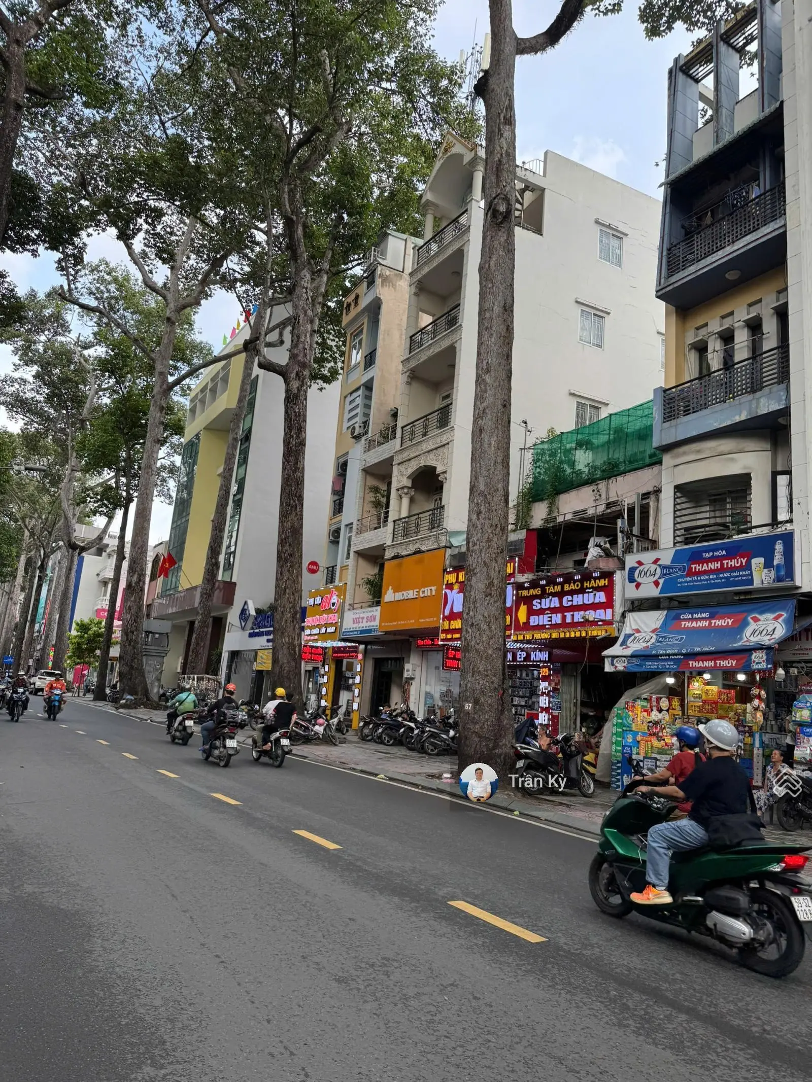 Siêu Hiếm- Bán nhà mặt tiền đường Trần Quang Khải Quận 1 DT: 7 * 18m có nở hậu 3 Lầu HĐ thuê 130 t
