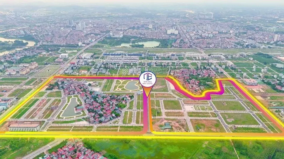 Bán lô đất làn 2 đường Trường Chinh thành phố Bắc Giang - full sổ, 75m2 kinh doanh tốt, đầu tư tốt