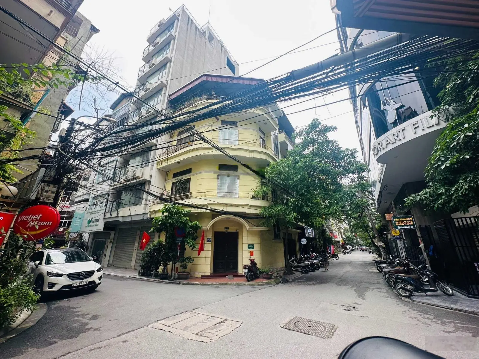BÁN PL 8 TẦNG THANG MÁY, LÔ GÓC 2 MẶT Ô TÔ TRÁNH, DT 70M2, MT 8M, KHU QUÂN ĐỘI 7.2HA