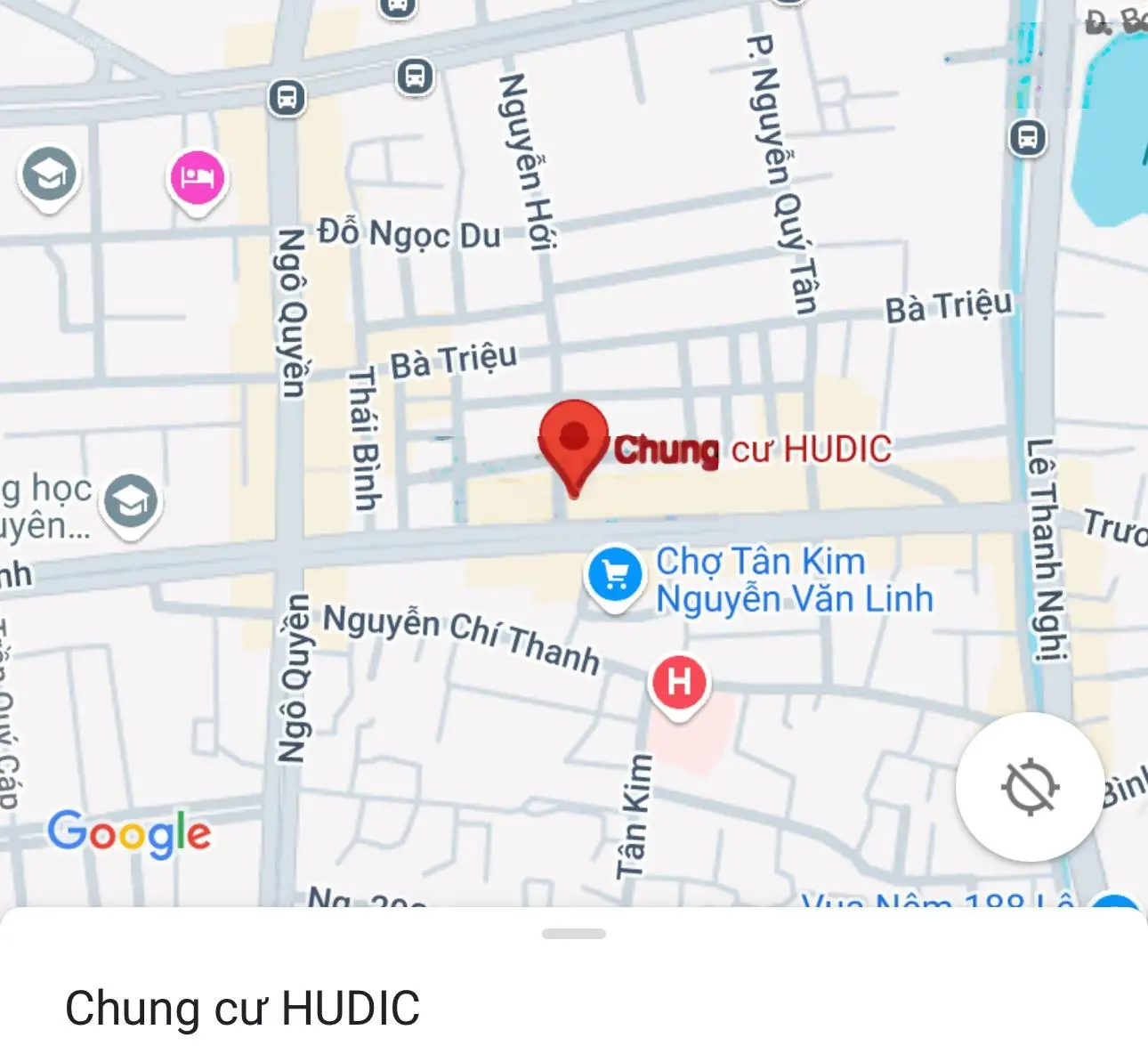BÁN CHUNG CƯ HUDIC CĂN 40M2 tại Phố Nguyễn Văn Linh