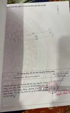 CC bán 355,8 m2 đất tại Phú Cát, làn 2 Ql21 A, đường 2 oto tránh nhau