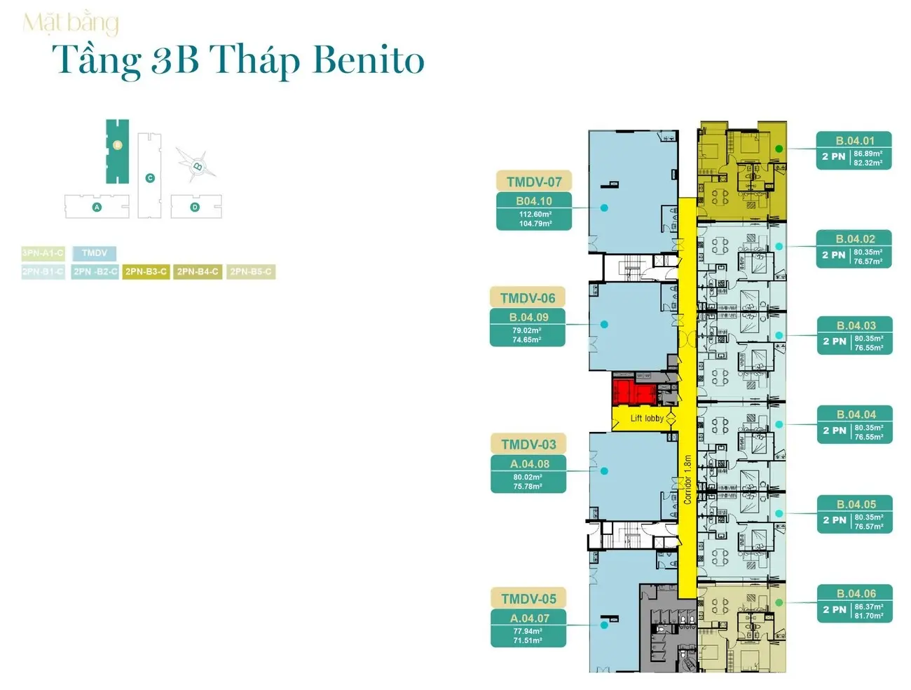 Căn góc view hồ bơi Fiato Uptown 3PN- Giá cực kỳ hấp dẫn