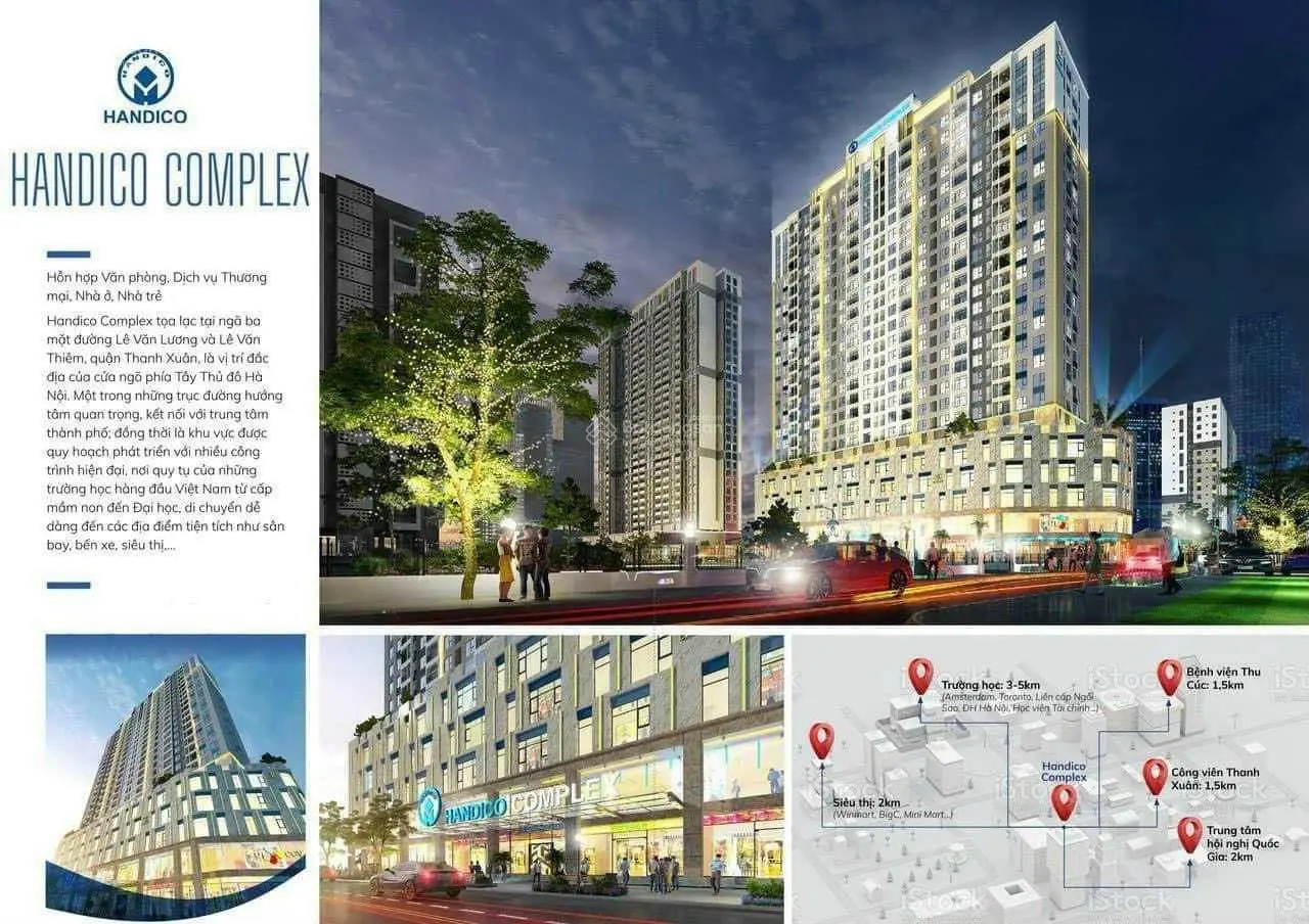 Ra hàng chung cư Handico Complex - 33 Lê Văn Lương - Vào tên trực tiếp HĐMB với CĐT