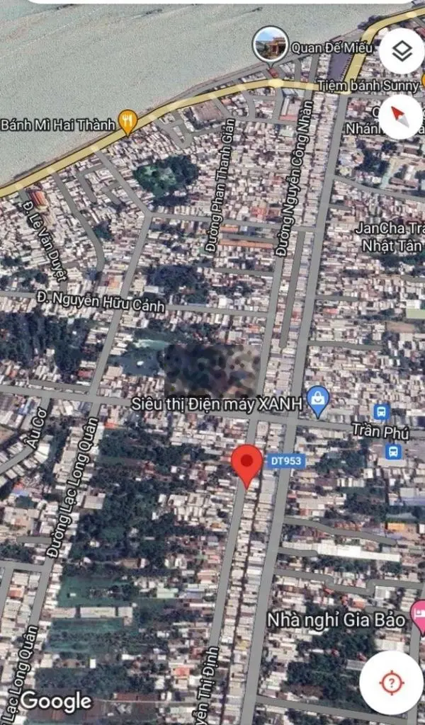 Bán đất nền đẹp nội ô thị xã Tân Châu