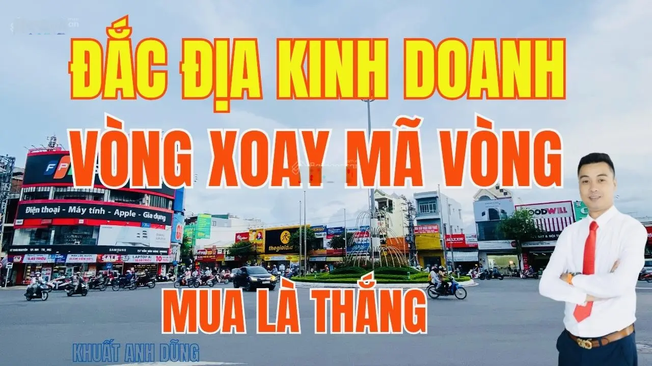 Hiếm! bán nhà mặt tiền kinh doanh đắc địa tại phố thái nguyên - vòng xoay mã vòng, giá 21,5 tỷ vnd