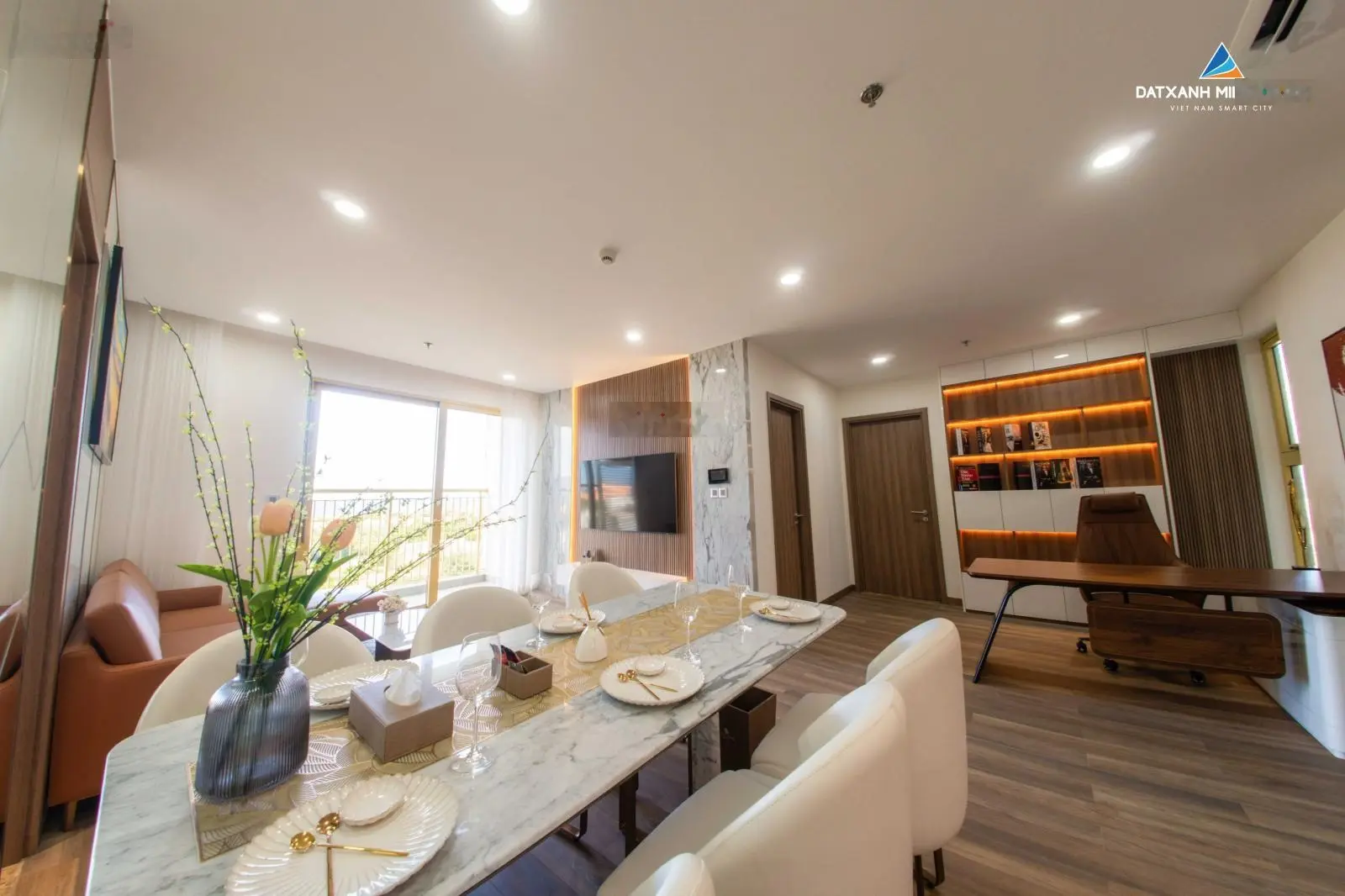 Căn hộ chung cư cao cấp The Sang Residence view biển Mỹ Khê sổ đỏ lâu dài giá chỉ 54tr/m2