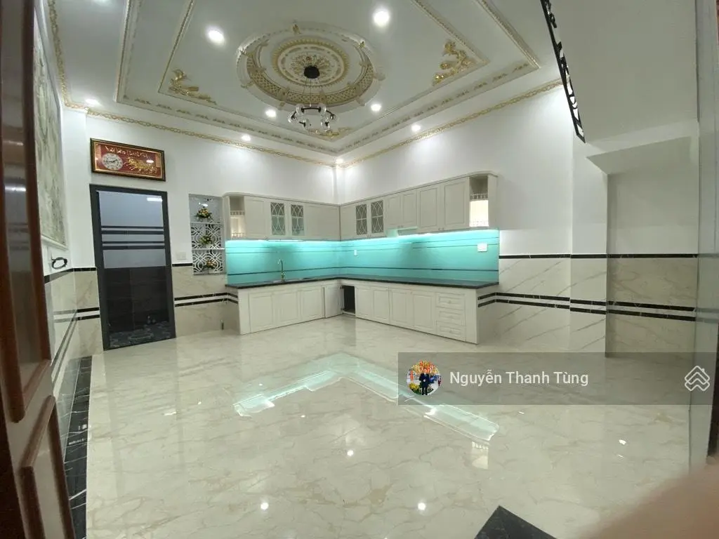 Bán nhà Mặt tiền đường 12m Tân Thới Hiệp Quận 12 - 5 Tầng, 100m2, ngang 5m hiếm, trang bị thang máy