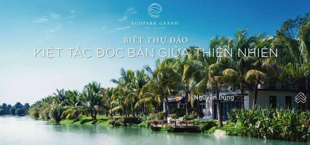 Biệt thự đảo Ecopark từ 450m2 - Giá từ 95 tỷ bao phí, LH 0981 152 ***