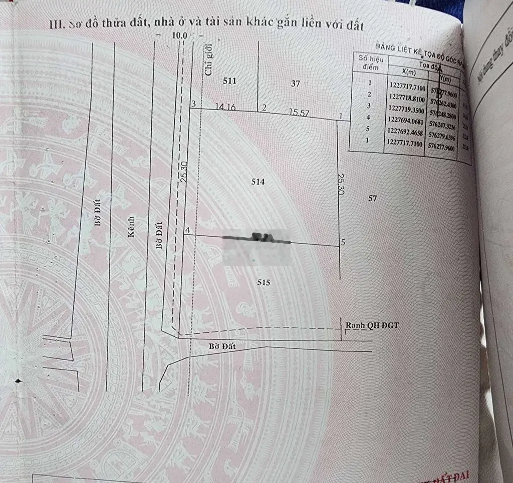 Bán đất 1,4 tỷ, diện tích 786m2 tại Kênh N23, Xã Phú Mỹ Hưng