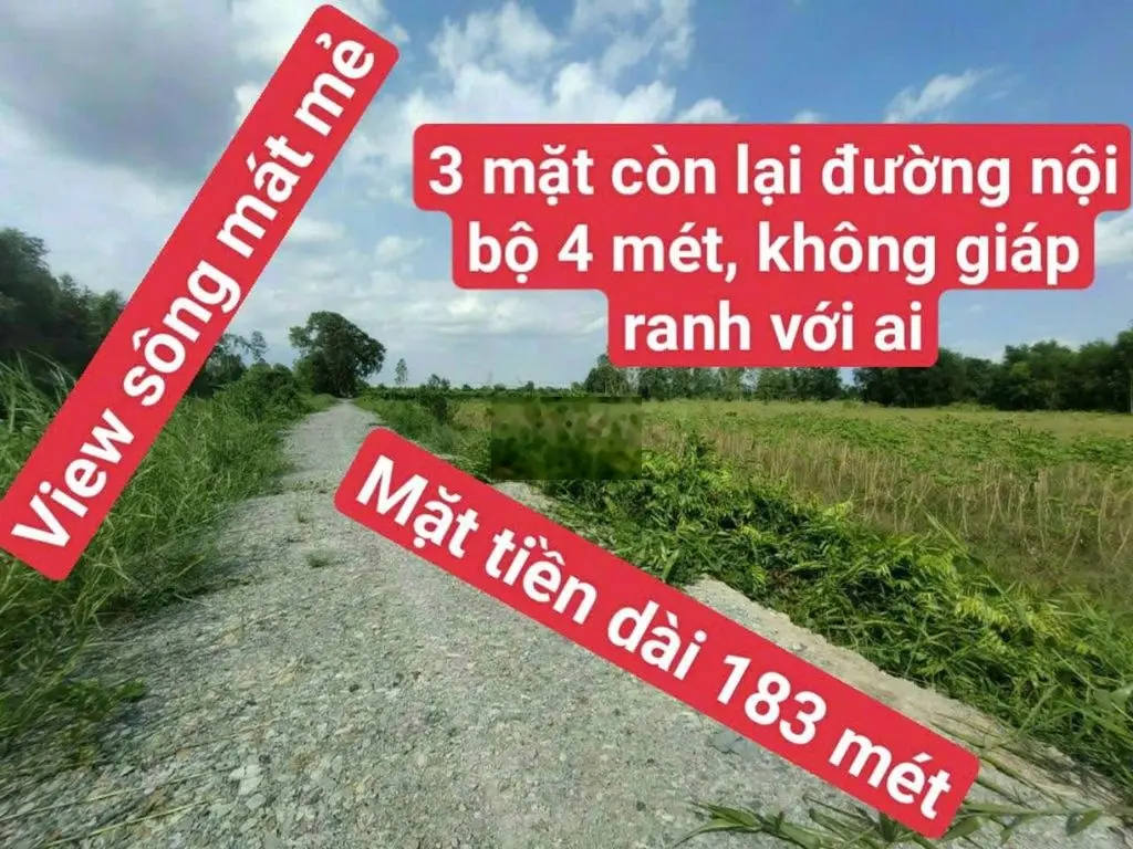 Đất 180x75m đường ấp 3