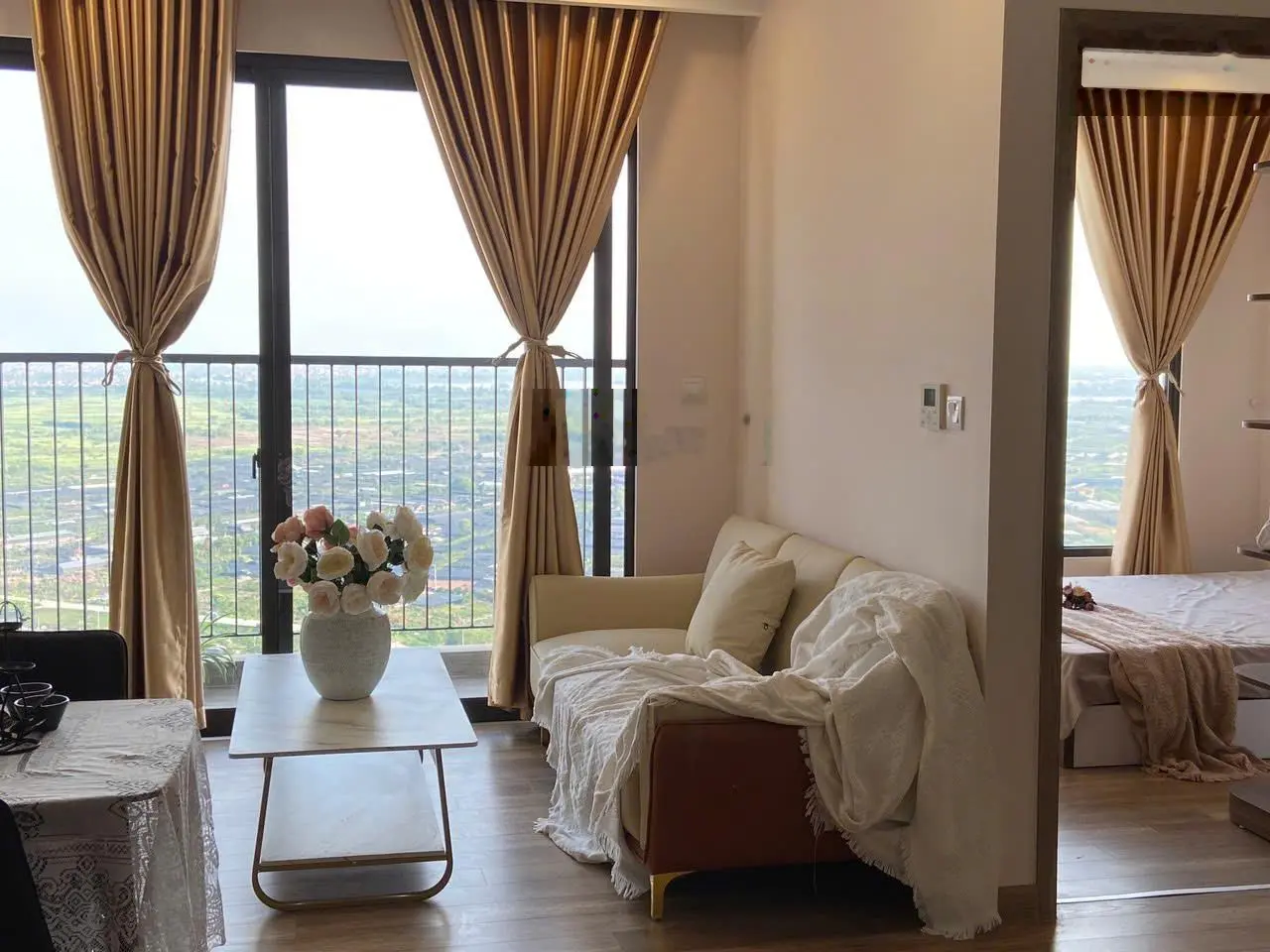 Bán 2pn 2wc Haven Park, 58m2, full đồ, 3.2 tỷ bao phí, view biệt thự đảo, hướng nam. 0337 259 ***