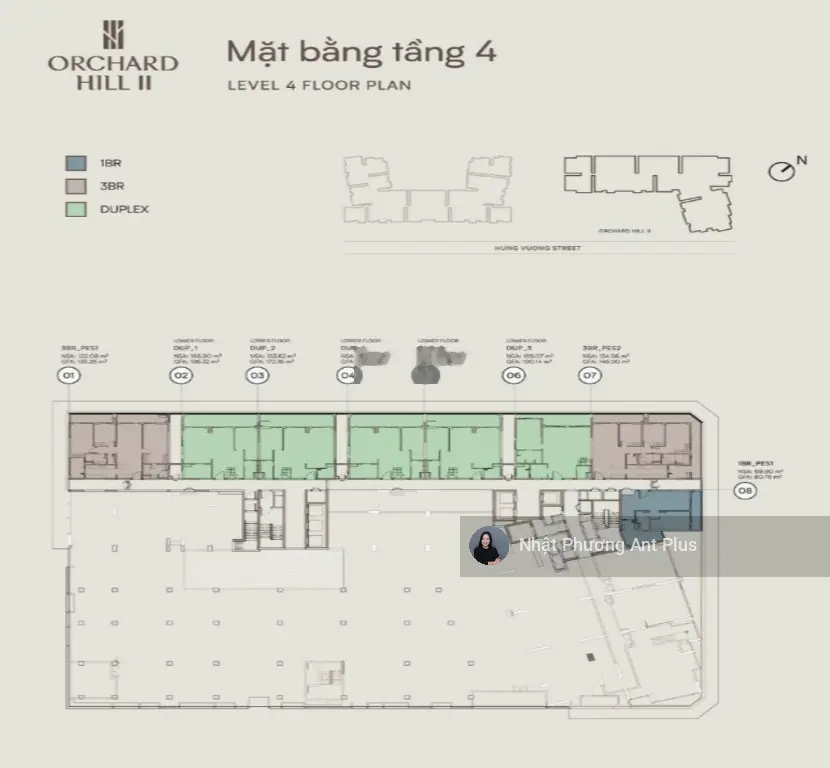 Bán căn Hộ Duplex Orchard Hill Sycamore mua từ chủ đầu tư Capitaland với chính sách tốt