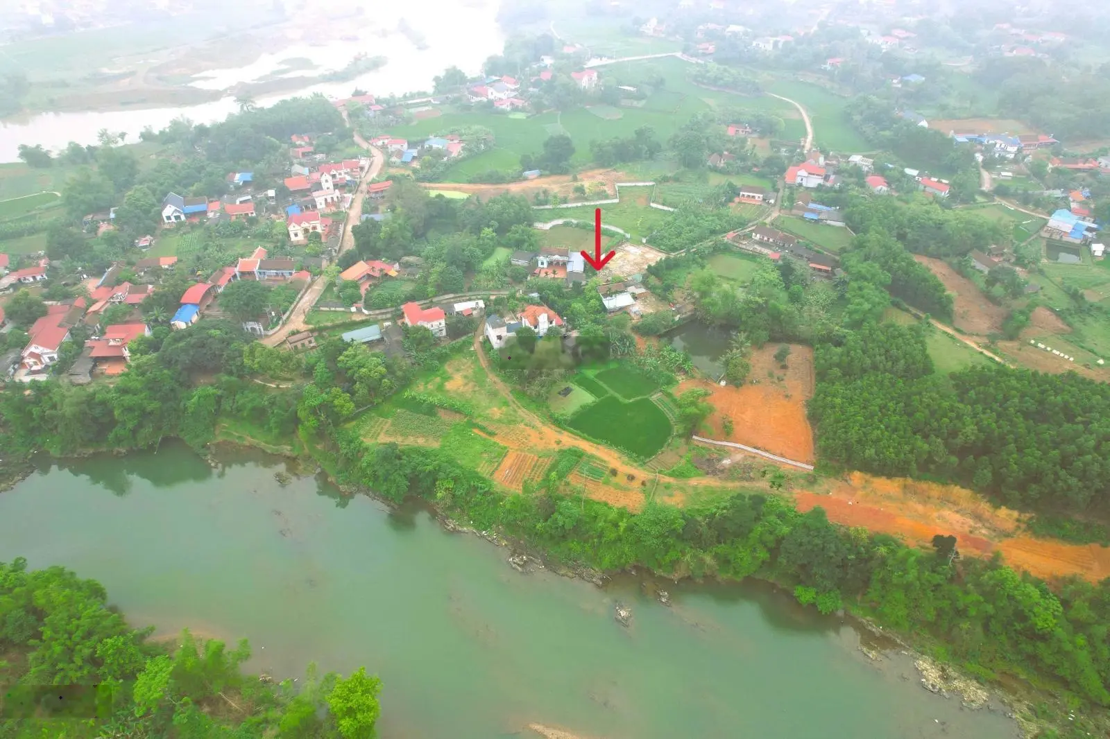 Siêu rẻ - 158m2 đất có thổ cư Phú Bình, view sông tuyệt đẹp, giá chỉ 255tr