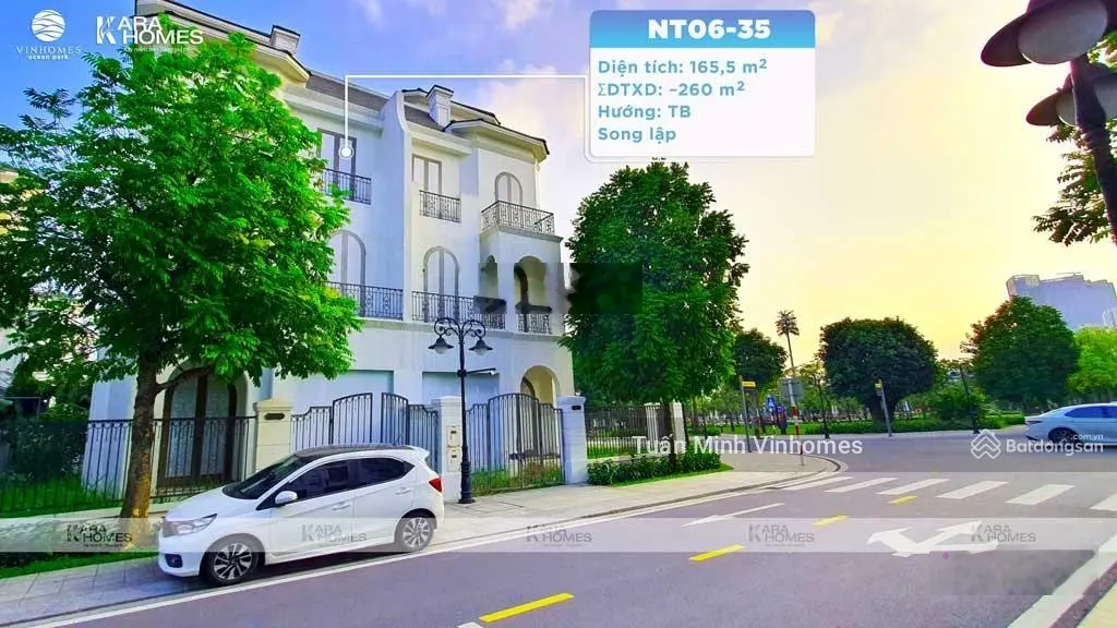Hot cắt lỗ song lập Ngọc Trai Đảo Nhỏ - DT 165m2 giá 36tỷ Vinhomes Ocean Park Gia Lâm quá hấp dẫn